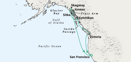 Just Northwest Wonders 5114 Cruise Crystal Harmony Crystal Cruises