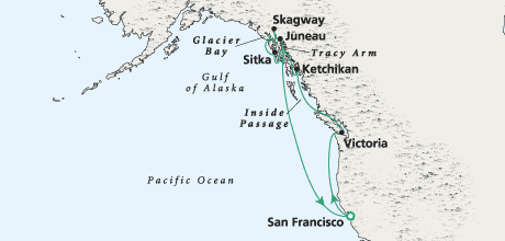 Just Treasures of Alaskan Luxury Cruise Crystal Harmony Crystal Cruises