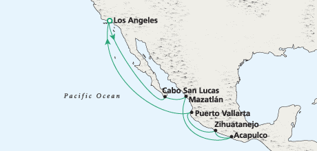 Just Mexican Riviera RendezVous Cruise Crystal Harmony Crystal Cruises