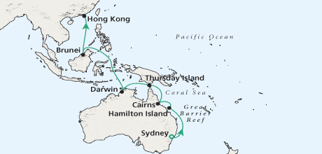 Just World Voyage III, Journey to the Far East Crystal Cruises