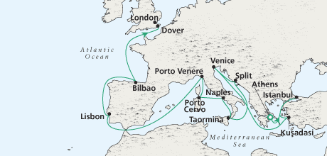 Just Cruises Around the World Crystal Cruises Serenity
