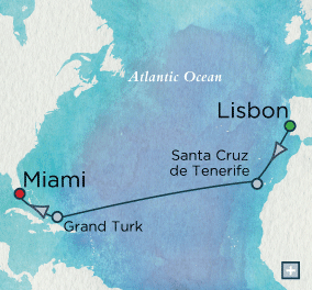 Just Crystal Cruises Serenity 2026 Across the Sea of Atlas Map