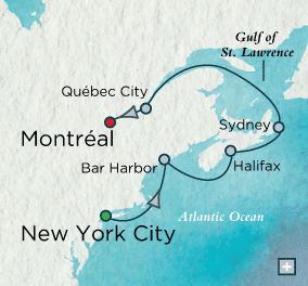 Just Crystal Cruises symphony 2026 Maritime Medley Map