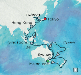 Grand Pacific Explorer Map