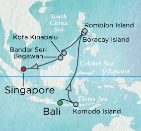 Malay Archipelago Mystique Map