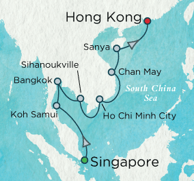 Far East Overtures Map