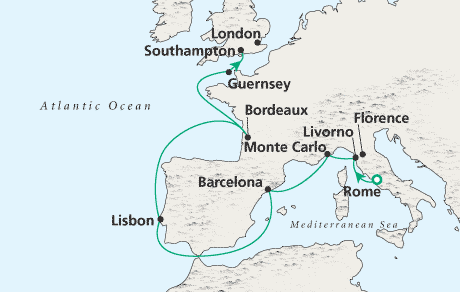 Just Rome to London