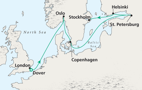 Just London to Stockholm