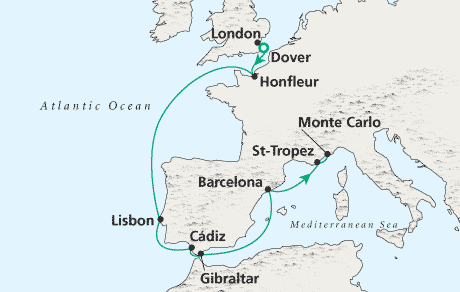 Just London to Monte Carlo