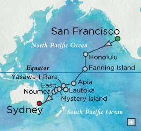Pacific Isles Map