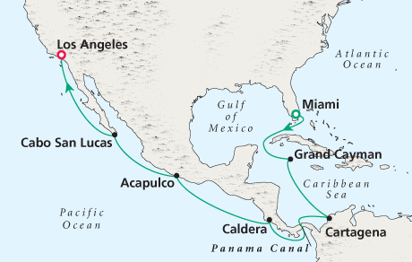 Just Cruise Map