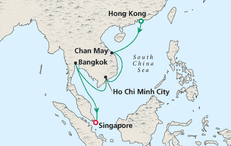 Just Cruise Map