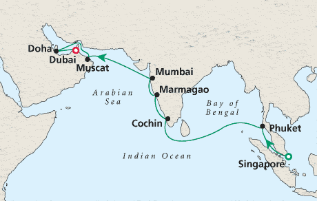 Just Cruise Map