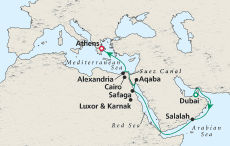 Just Cruise Map