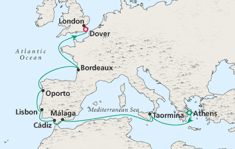 Just Cruise Map