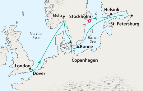 Just Cruise Map