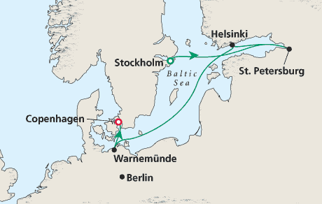 Just Cruise Map