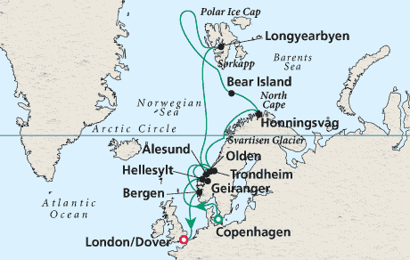 Just Cruise Map