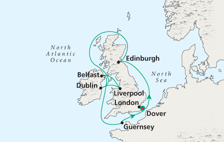Just Cruise Map