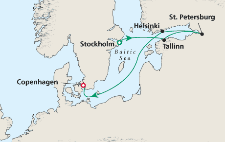 Just Cruise Map