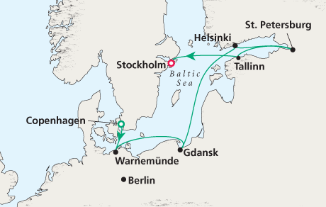 Just Cruise Map