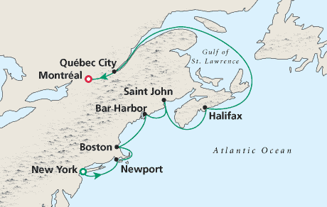 Just Cruise Map