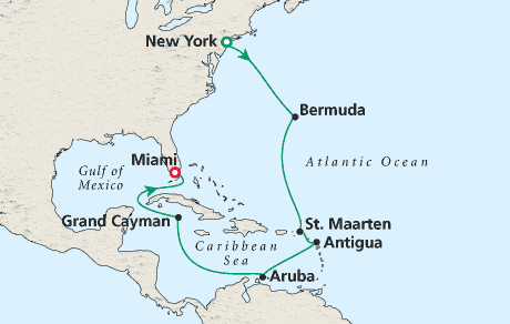 Just Cruise Map
