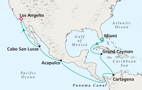 Just Cruise Map
