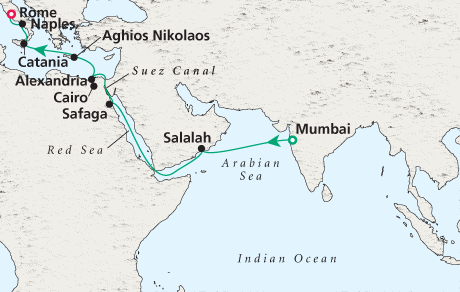 Just Cruise Map