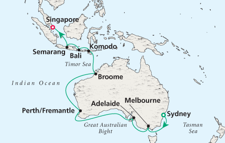 Just Cruise Map