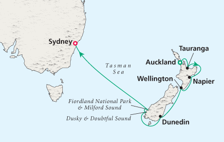 Just Cruise Map