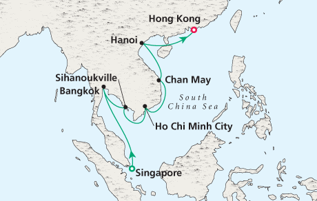 Just Cruise Map