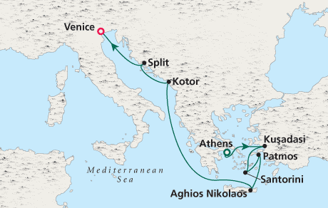 Just Crystal Cruises Serenity 2028 Athens to Venice