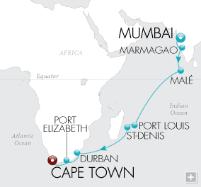 Just Safaris & Seashells Map