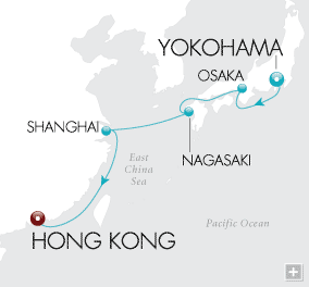 Asian Immersion Map Just Crystal Cruises Serenity 2026