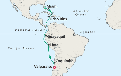 Just Cruise Map