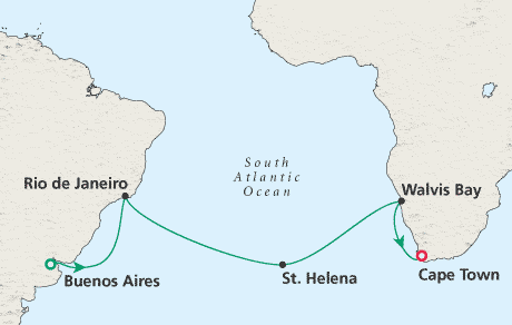 Just Cruise Map