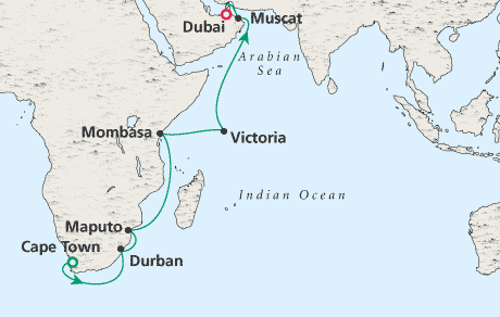 Just Cruise Map