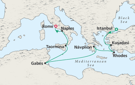 Just Cruise Map