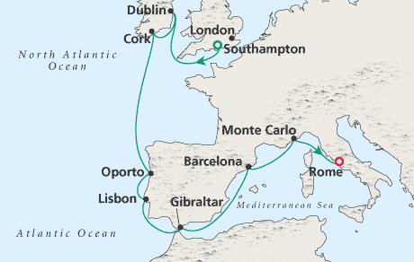 Just Cruise Map