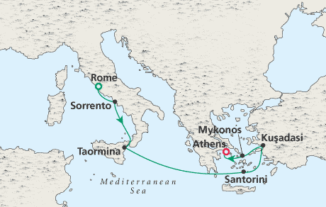Just Cruise Map