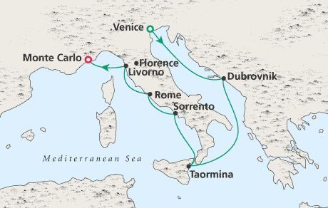 Just Cruise Map