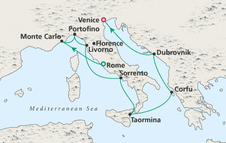 Just Cruise Map
