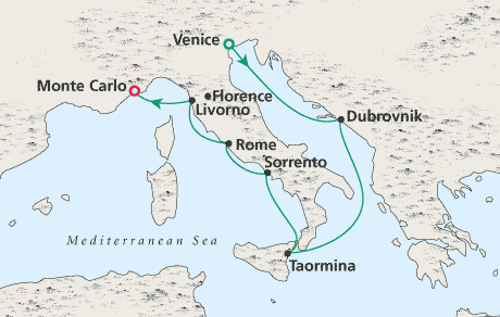 Just Cruise Map