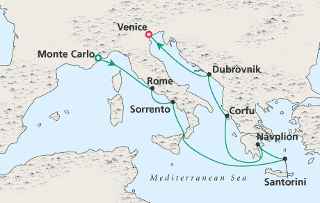 Just Cruise Map