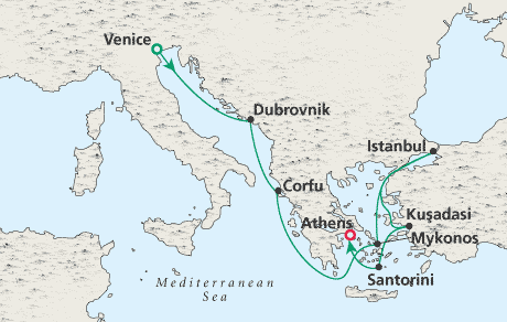 Just Cruise Map