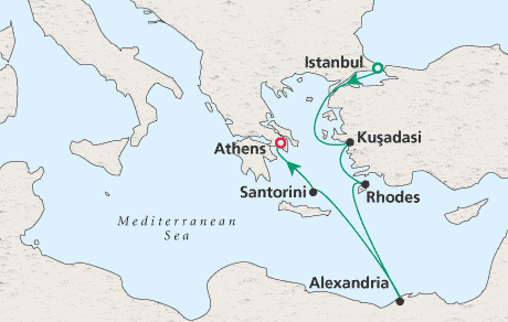 Just Cruise Map