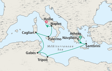 Just Cruise Map