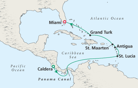 Just Cruise Map