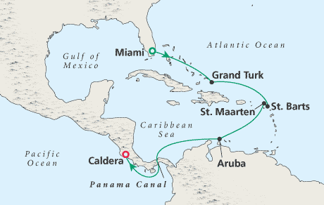 Just Cruise Map